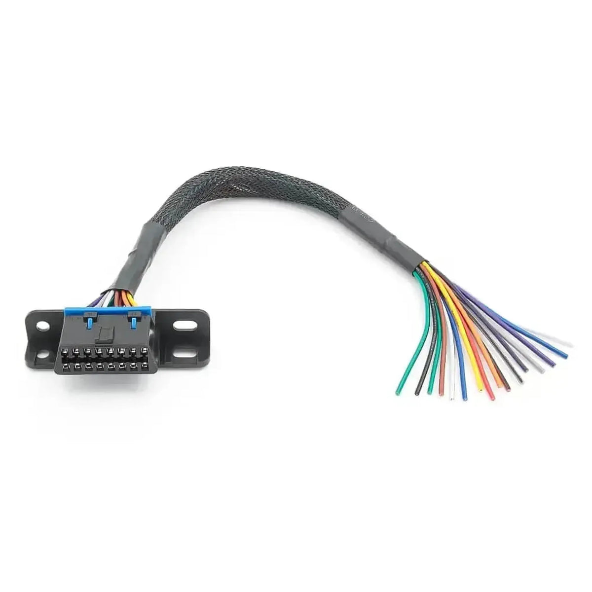 Porta OBD2 a 16 Contatti (Femmina) con 16 Cavi Scoperti (30 cm) | Accessori