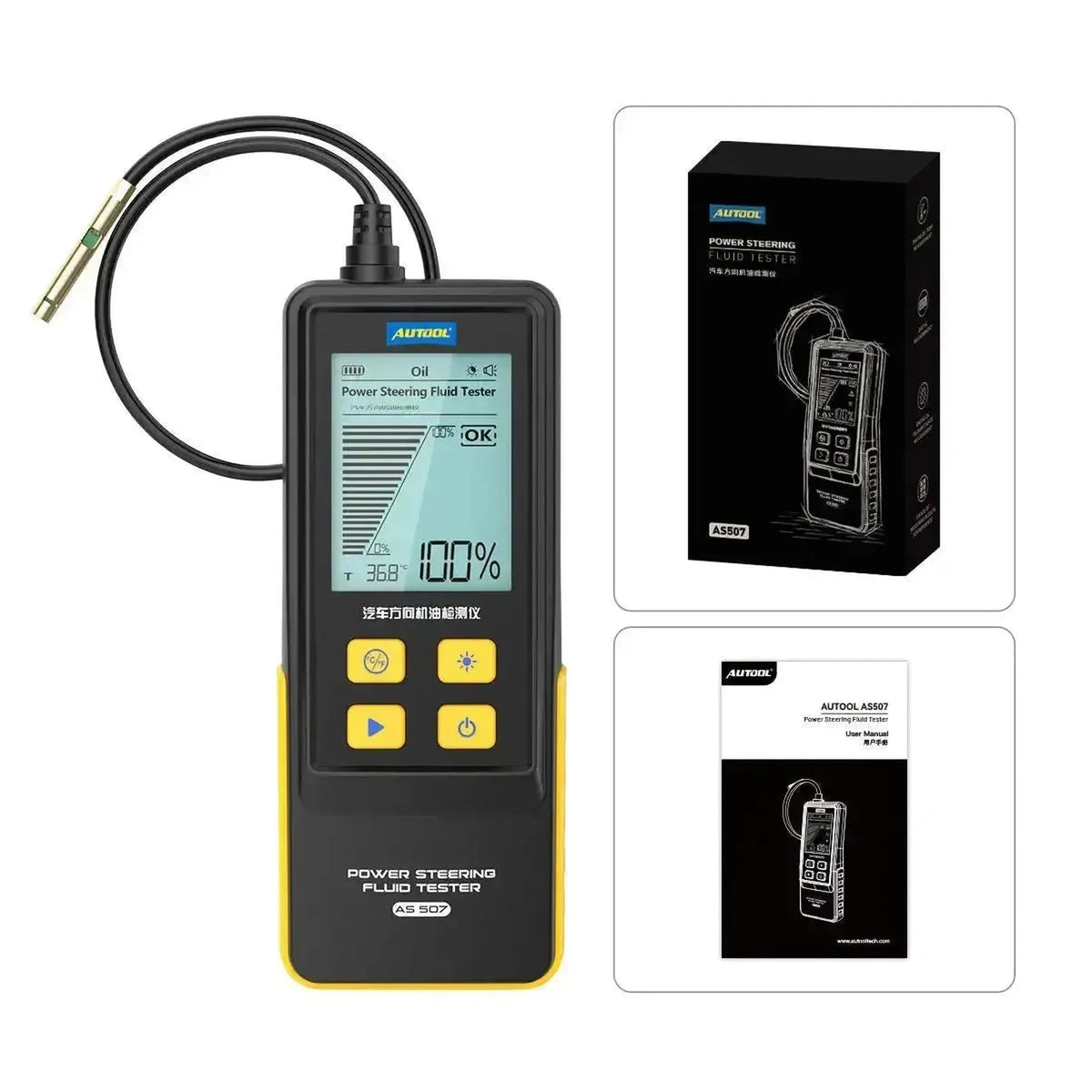Autool AS507 | Tester per Fluido Servosterzo