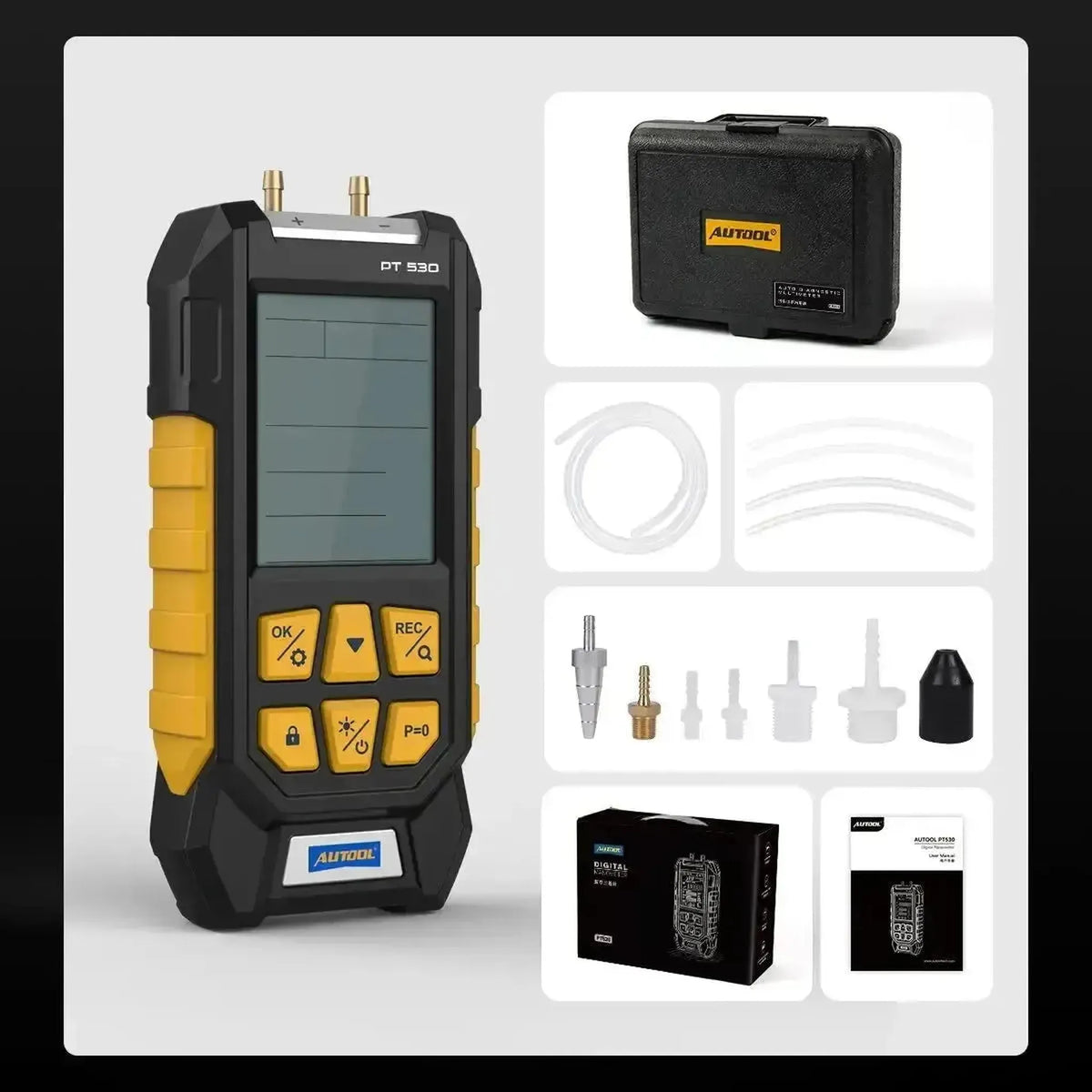 Autool PT530 | Tester di Pressione dell'Aria