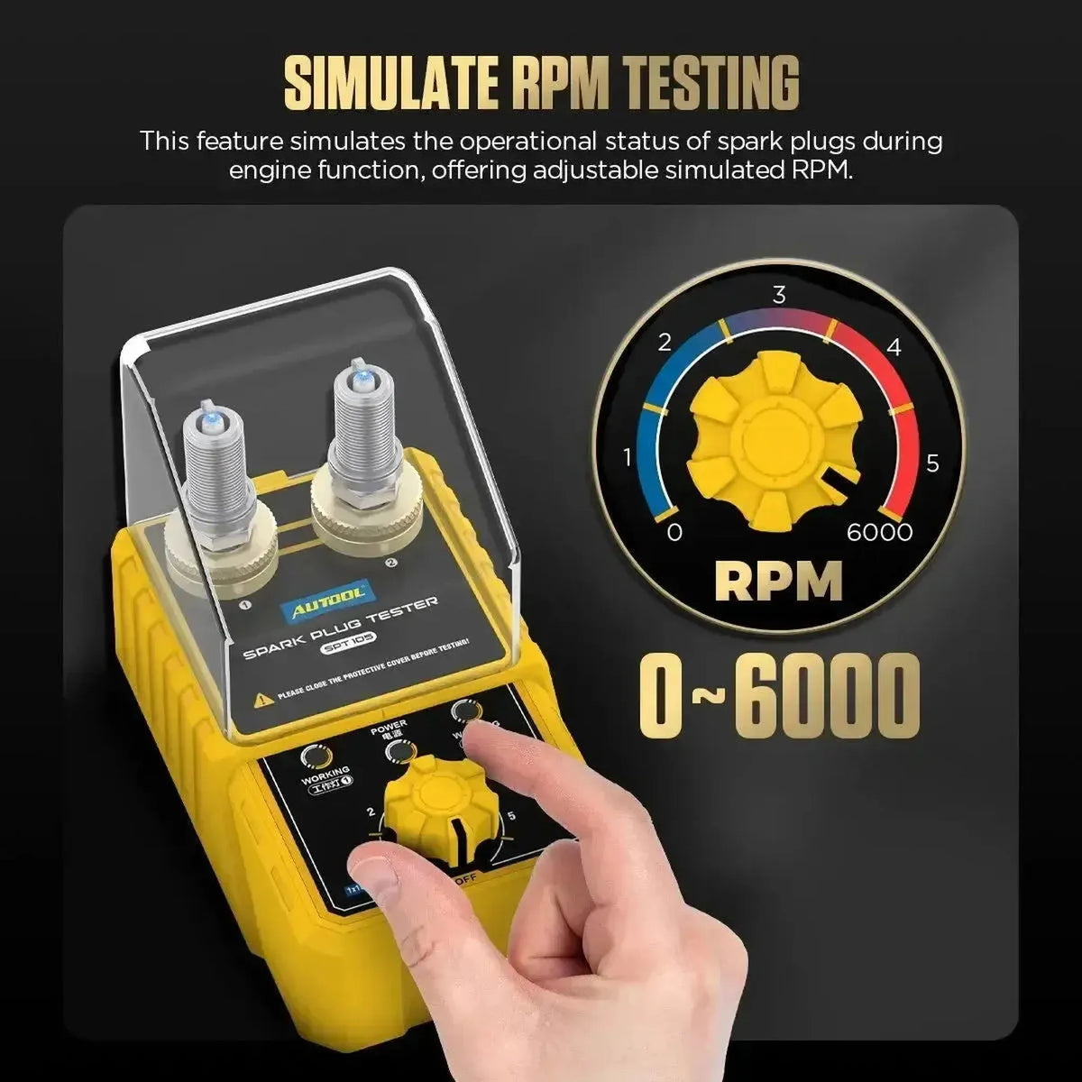Autool SPT105 | Tester per Candele