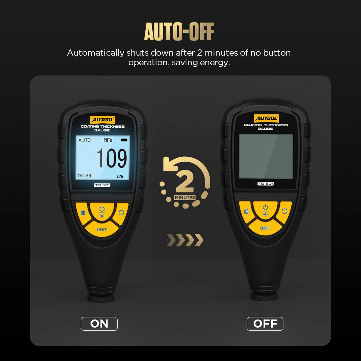Autool TG501 | Misuratore di spessore della vernice