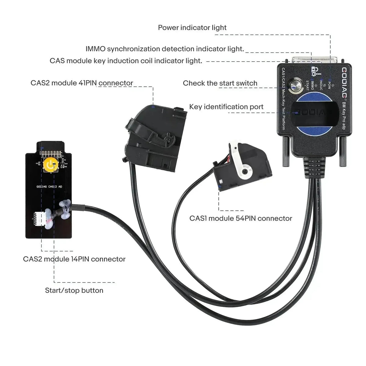 GoDiag | BMW CAS1/CAS2 | Accessori