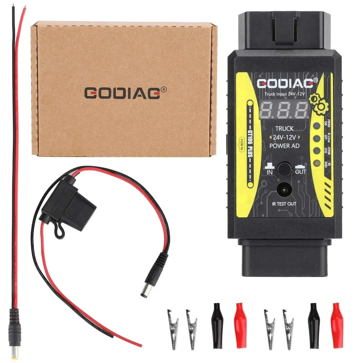 GoDiag GT106 Plus | Convertitore di tensione | Accessori