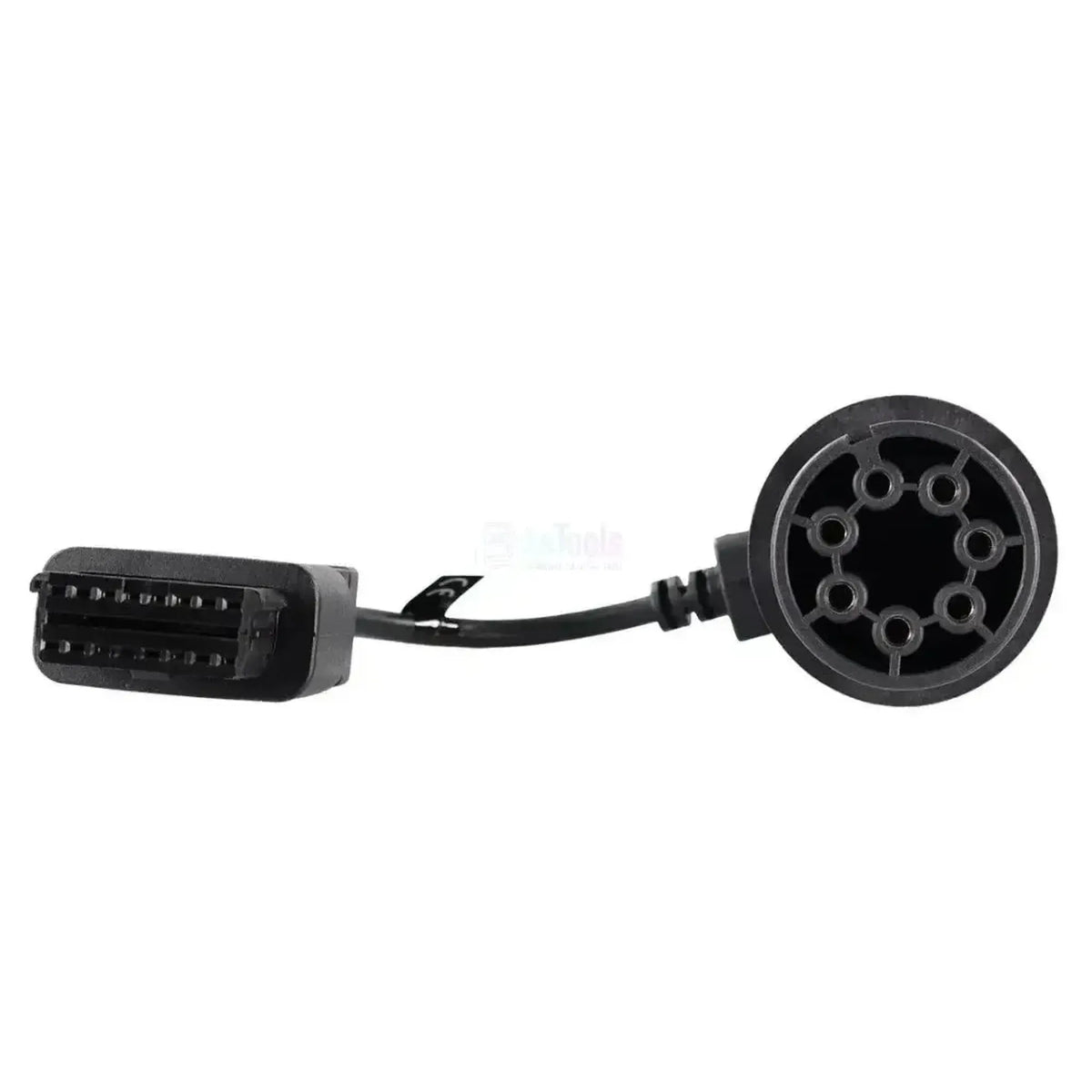 Jaltest (JDC110A) | 7+7-pins (CAN ISO 7638-1) - 16-pins OBD2 Adapter | Rimorchio