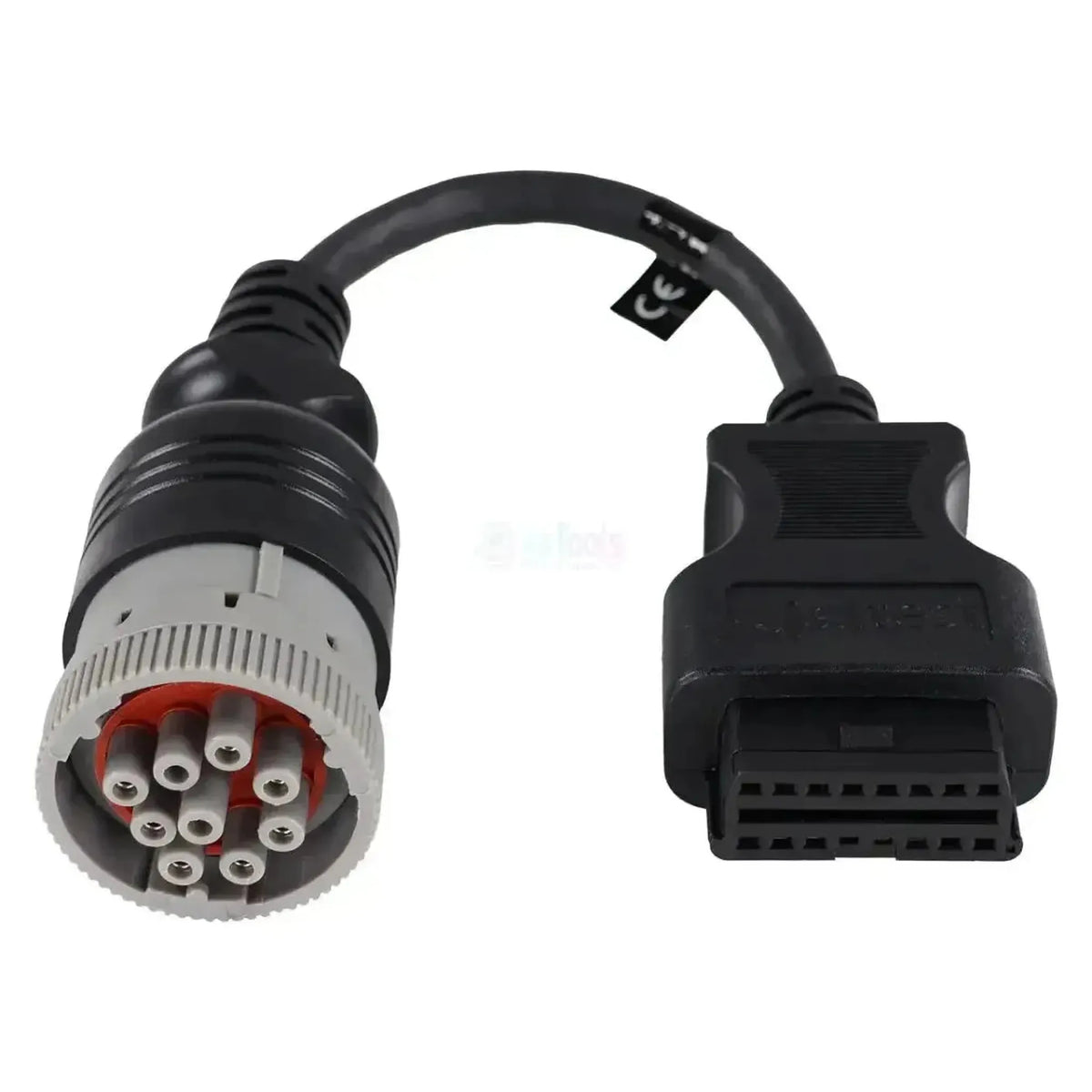 Jaltest (JDC505A) | CAT/Perkins 9-pin OBD - 16-pin OBD2 Cavo adattatore | Motore a combustione interna