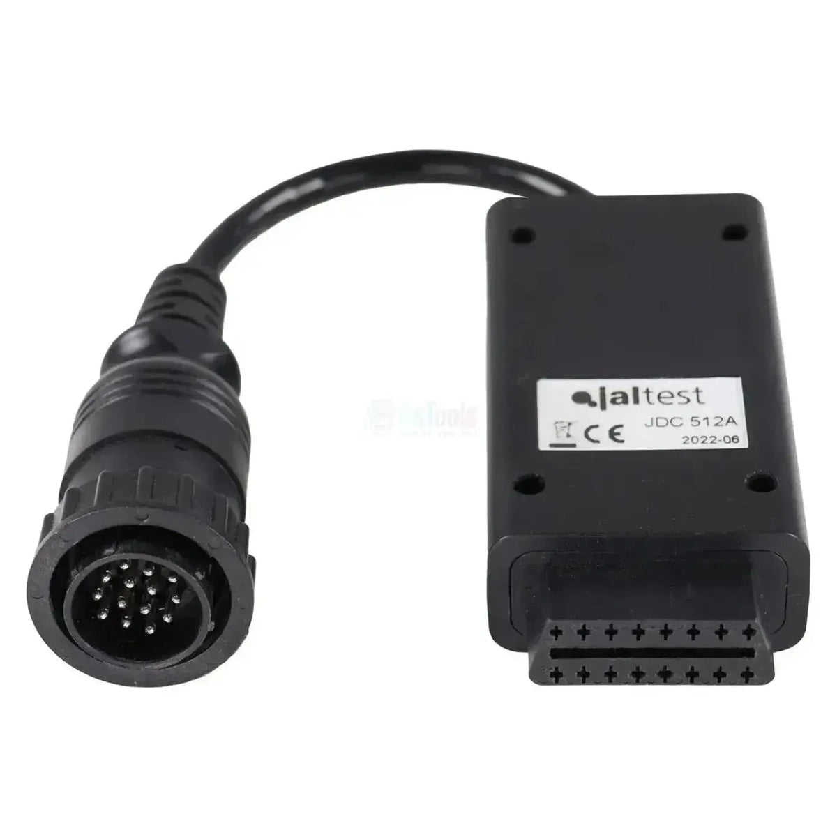 Jaltest (JDC512A) | Deutz-Fahr/Same/Lamborghini 14-pin OBD - 16-pin OBD2 Verloopkabel | Veicolo agricolo