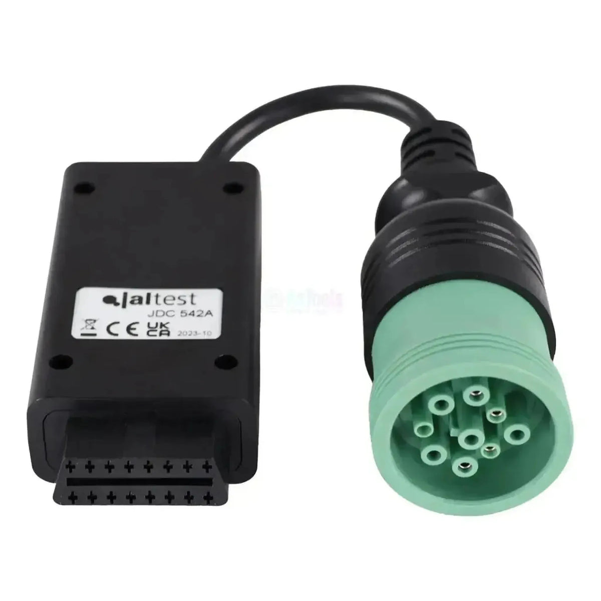 Jaltest (JDC542A) | Liebherr 9 pin OBD - 16 pin OBD2 Cavo adattatore | Motore a combustione