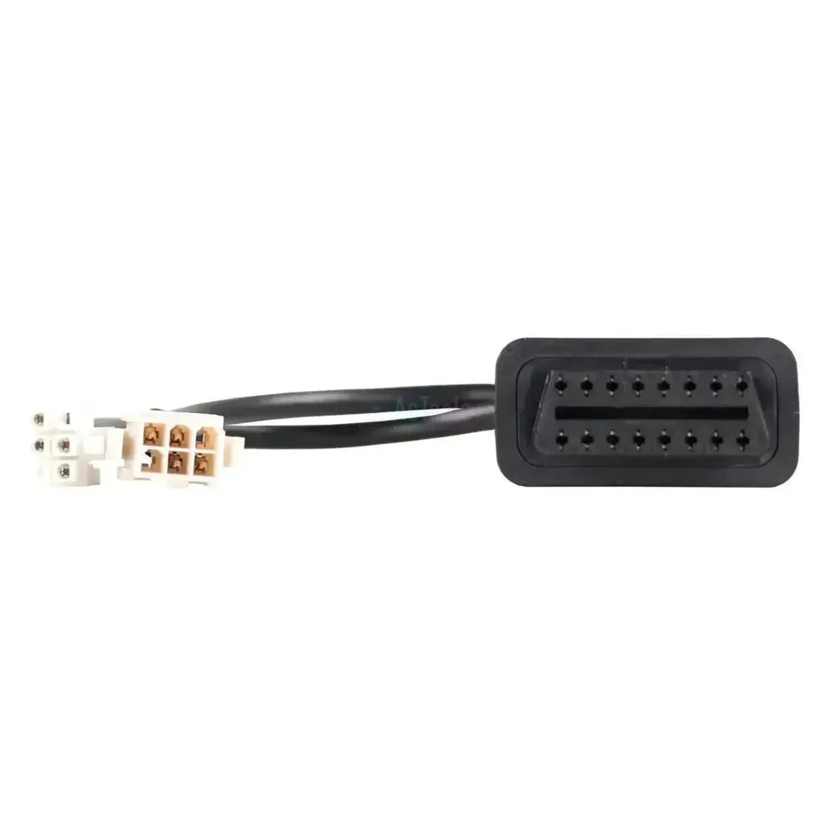 Jaltest (JDC559A) | Haulotte 6+6 pin OBD - 16 pin OBD2 Cavo adattatore | Hef- en Hijswerktuigen