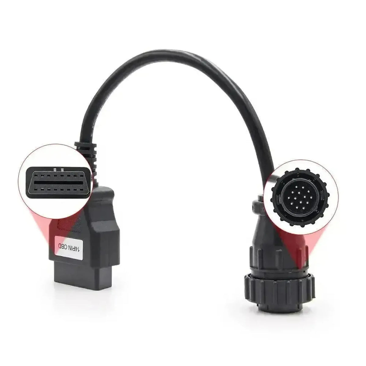Cavo adattatore Mercedes (Sprinter) 14-pin OBD1 – 16-pin OBD2 | Furgone