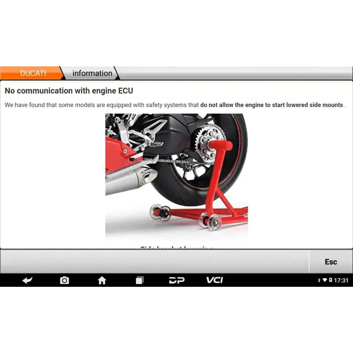 OBDSTAR IScan Ducati | Uitleesapparaat | Motocicletta