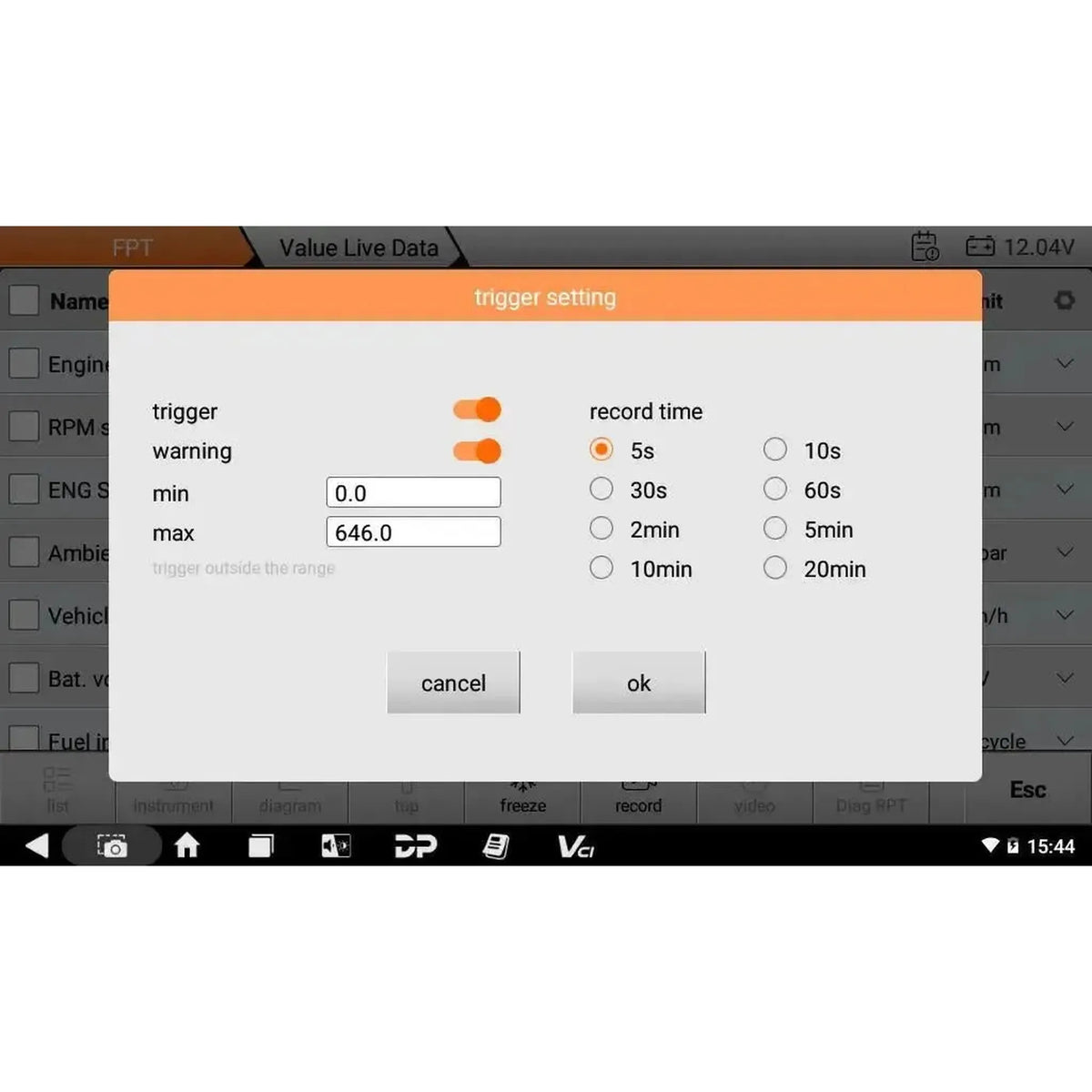 OBDSTAR IScan Pro FPT (Marine) | Strumento diagnostico | Motoscafo