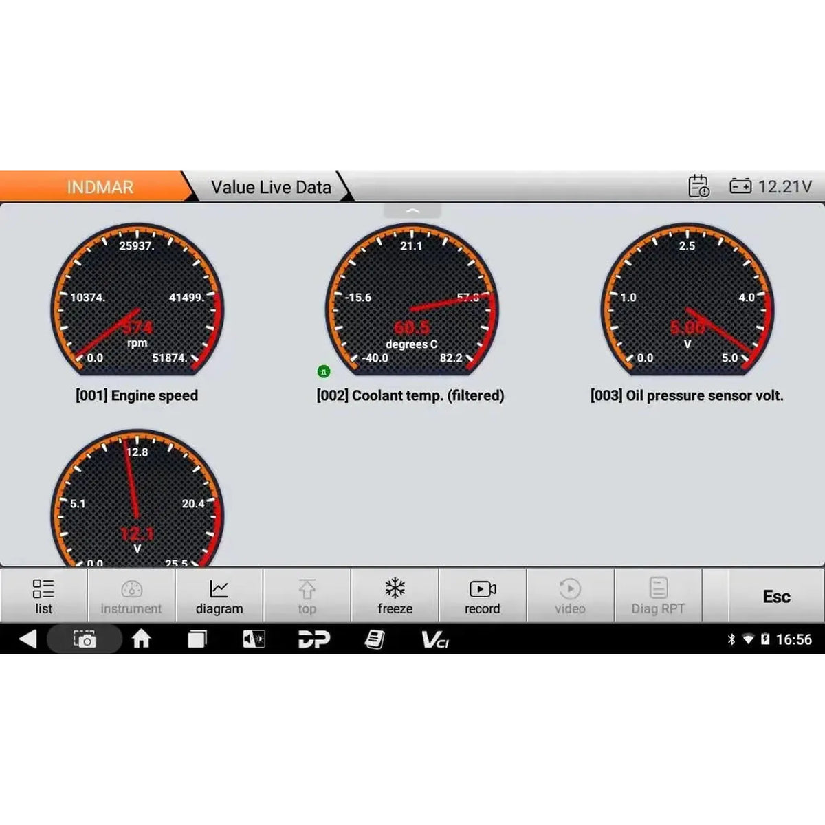 OBDSTAR IScan Pro Indmar (Marine) | Lettore diagnostico | Barca a motore