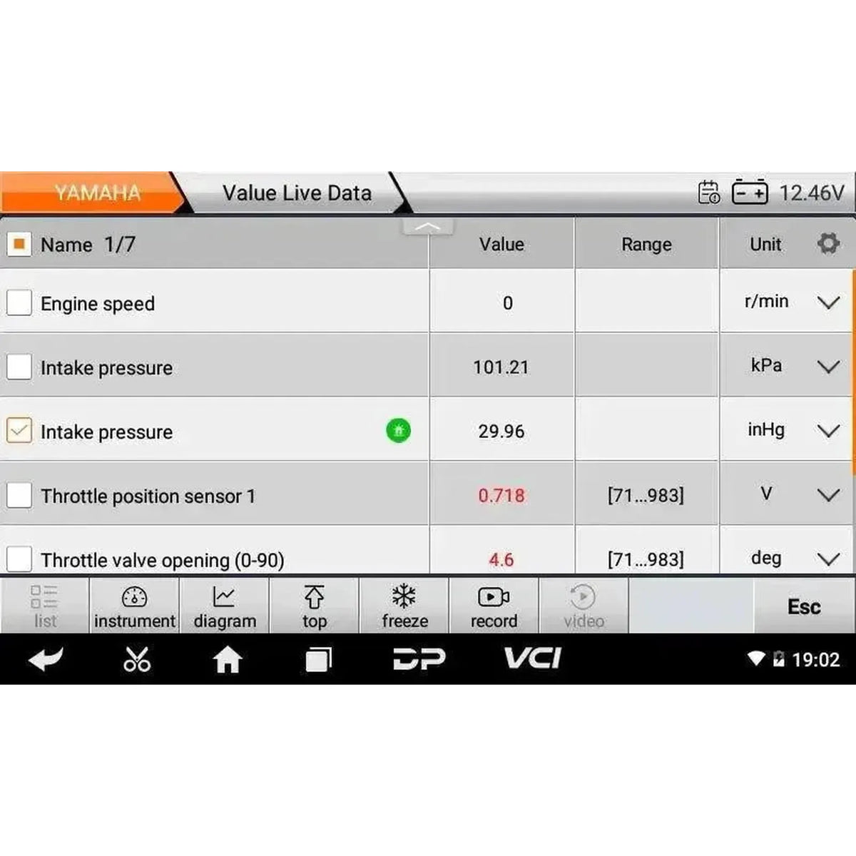 OBDSTAR IScan Yamaha (Marine) | Strumento di lettura | Motoscafo