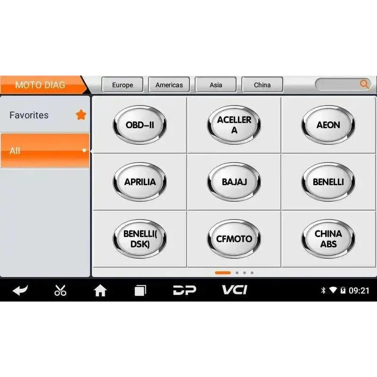 OBDSTAR MS50 STD | Dispositivo di lettura | Ciclomotori/Motocicli