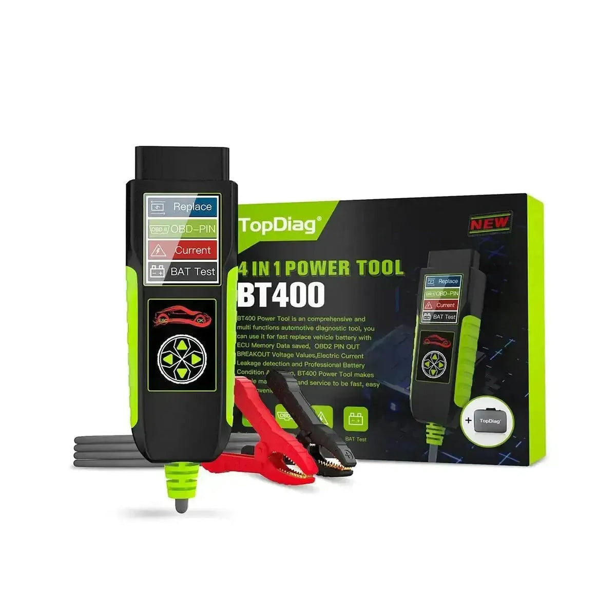 TopDiag BT400 Multifunzionale | Tester Batterie