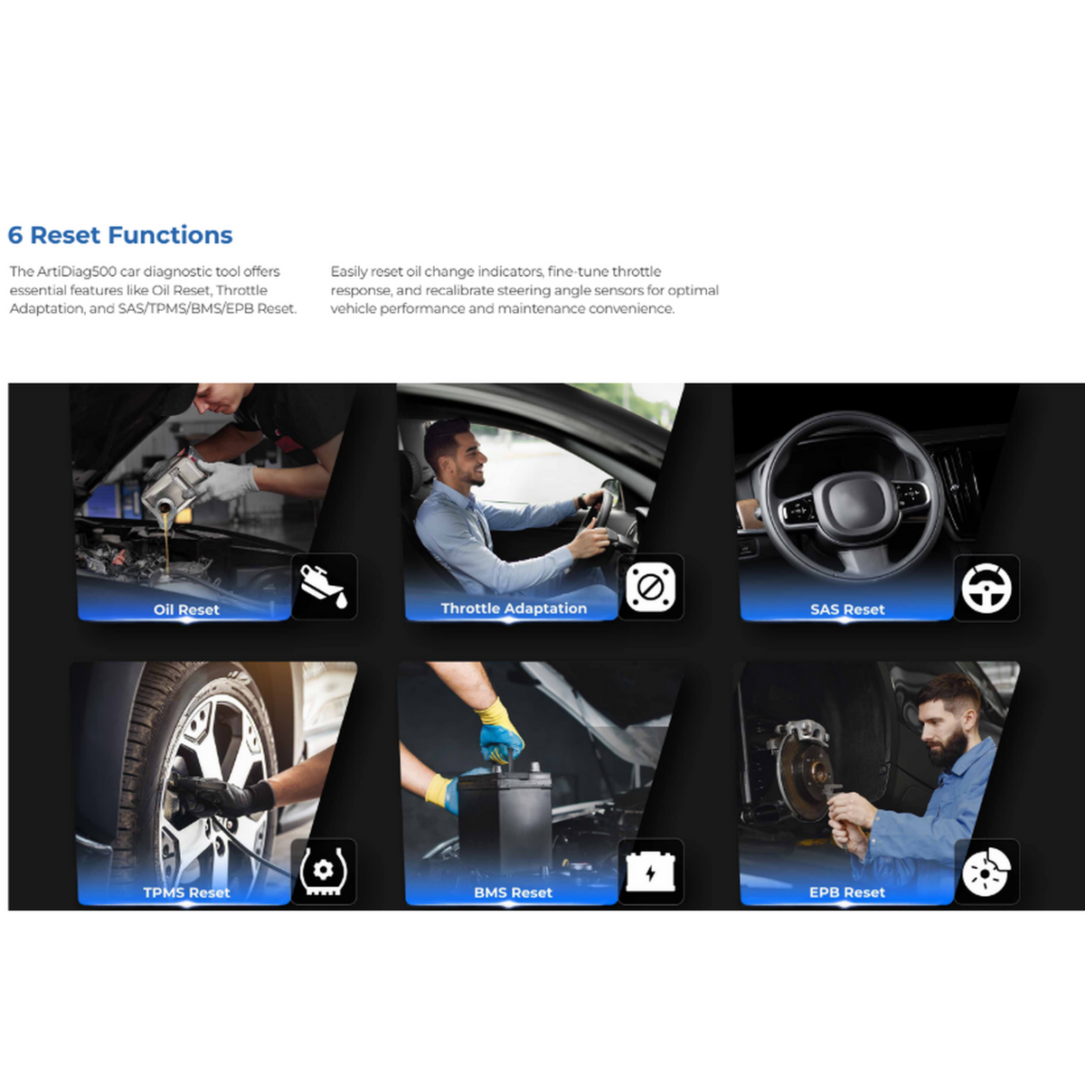 Topdon ArtiDiag500 | Strumento diagnostico | Auto