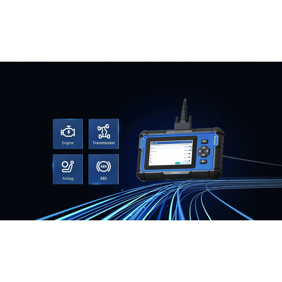 Topdon ArtiDiag600 S | Lettore diagnostico | Auto