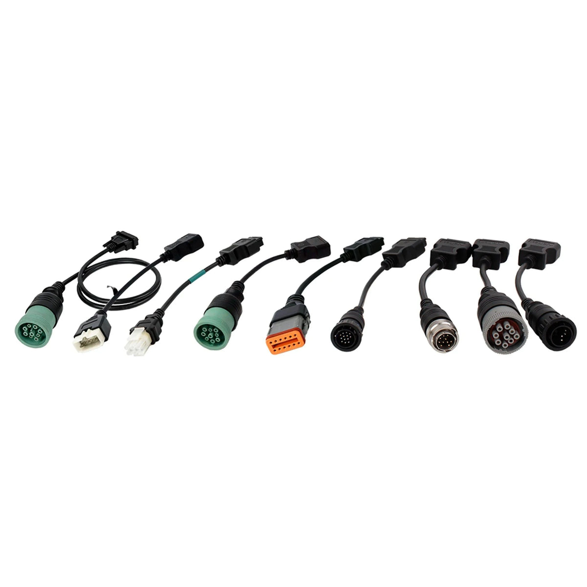 Jaltest (70002026) | Set Completo di Cavi Adattatori OHW (9 Cavi) | Macchine Agricole e da Cantiere