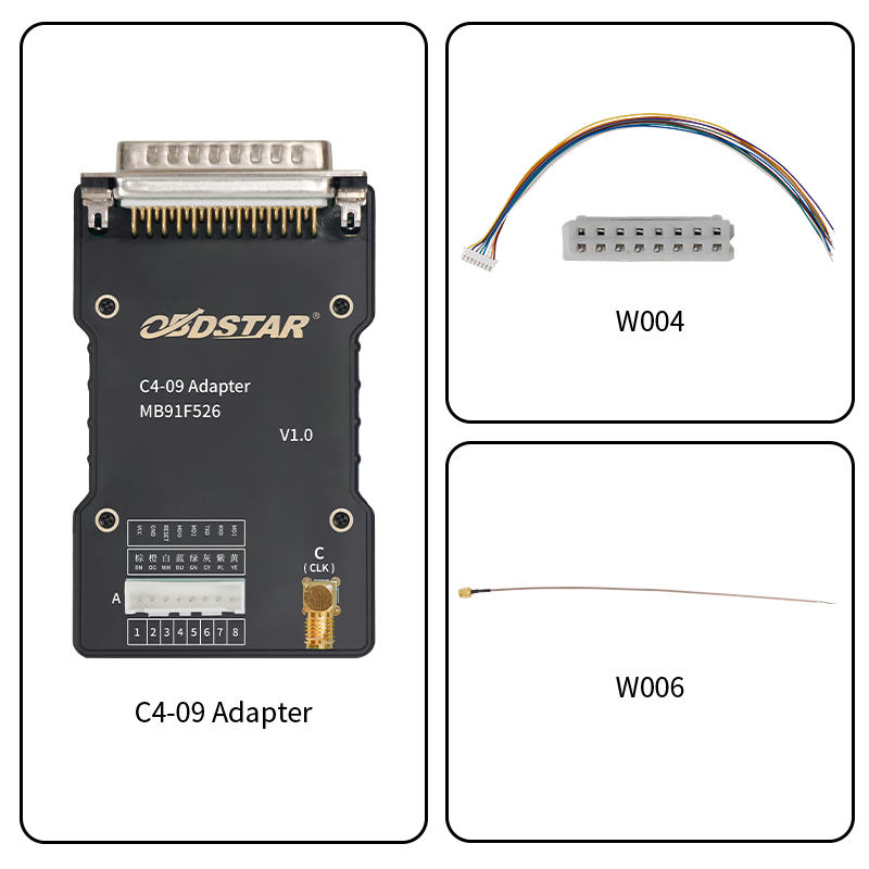 OBDSTAR (C4-09) | Adapterkit (MB91F526) | Accessori