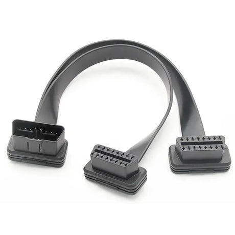 Cavo di estensione e splitter OBD2 a 16 pin piatto, 2 parti (30 cm) | Interfaccia