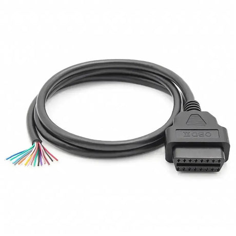 Porta OBD2 a 16 pin (Femmina) con 16 cavi a estremità aperta – 100 cm