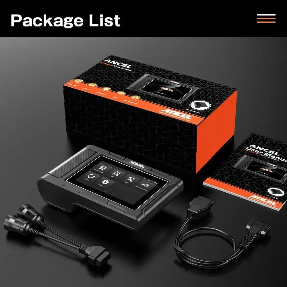 Ancel HD3100 Camion Strumento di diagnosi