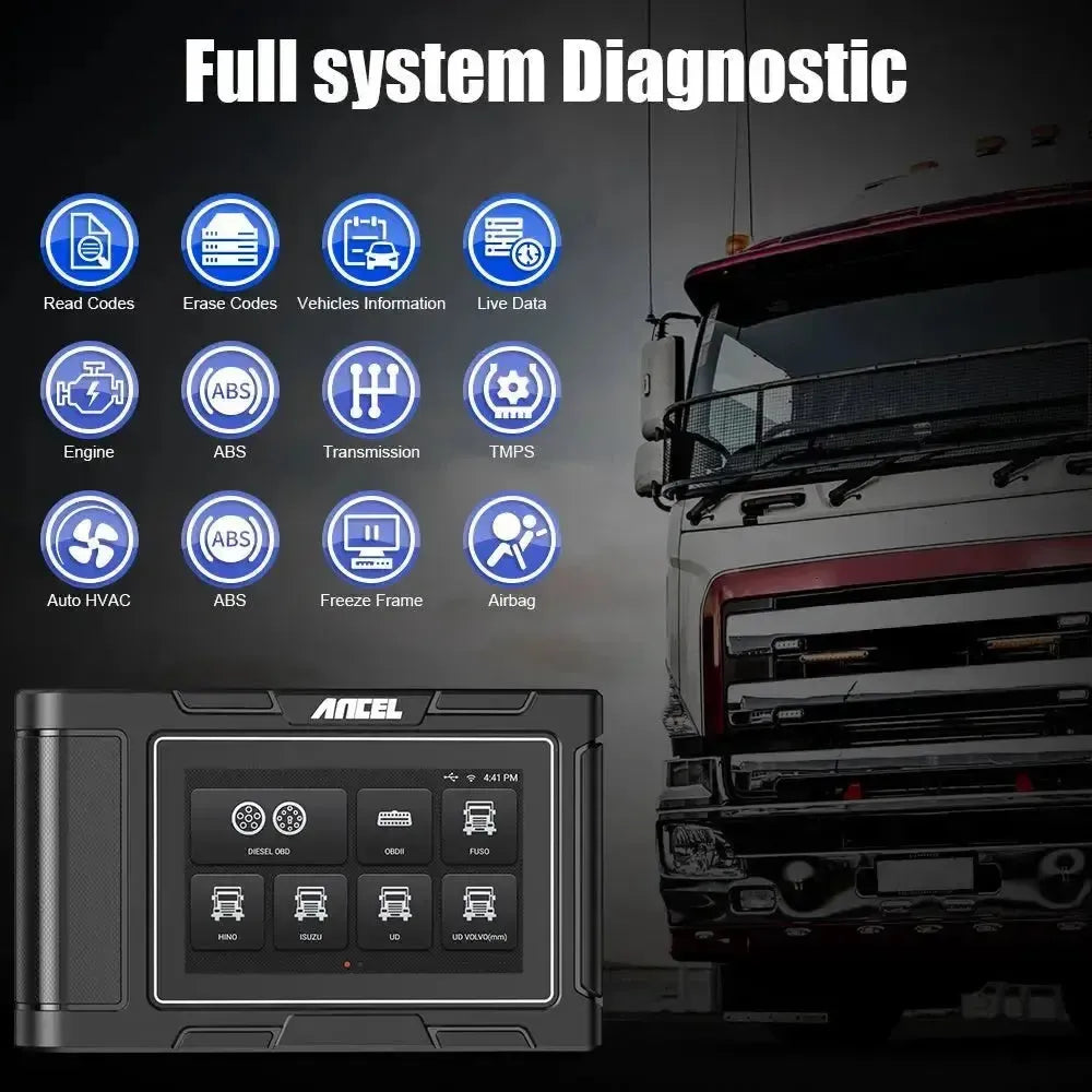 Ancel HD3200 Camion Strumento di diagnosi