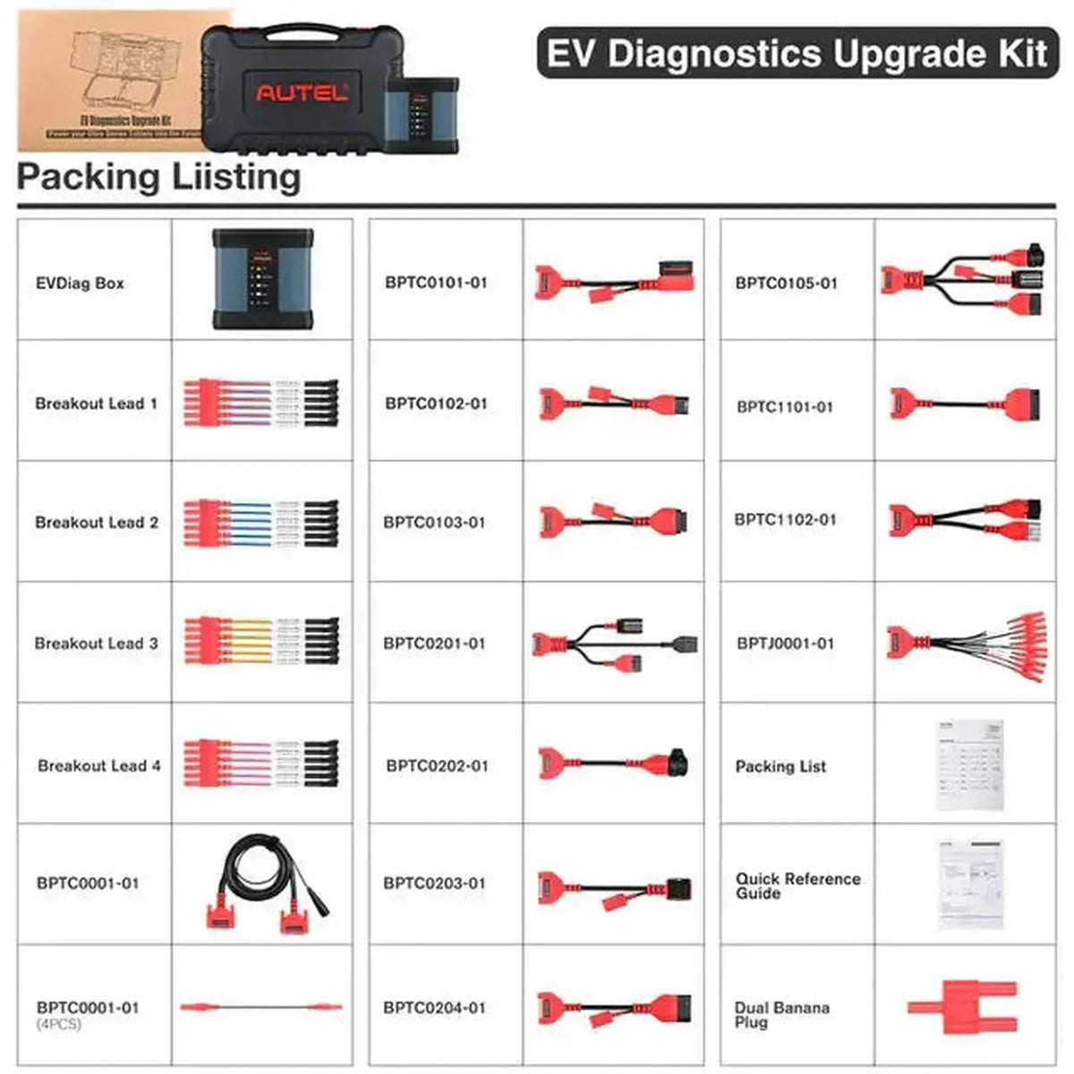 Autel EV Diagnostics Upgrade Kit | Accessori