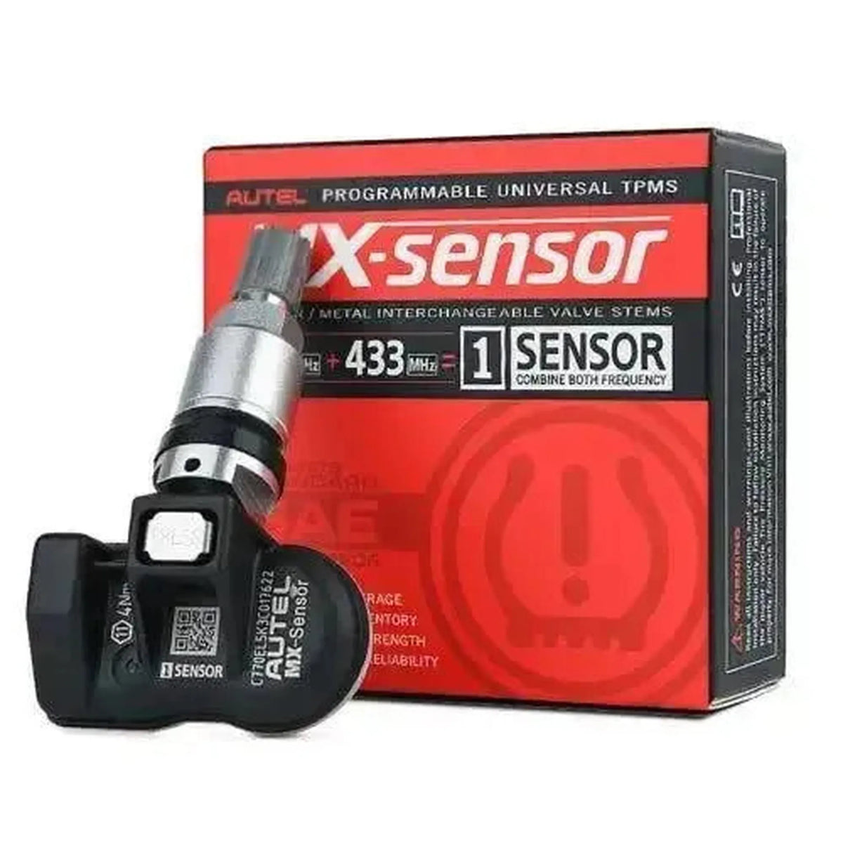 Autel MX-Sensor 315MHz+433MHz (Alluminio) | Sensore TPMS (Press-in)