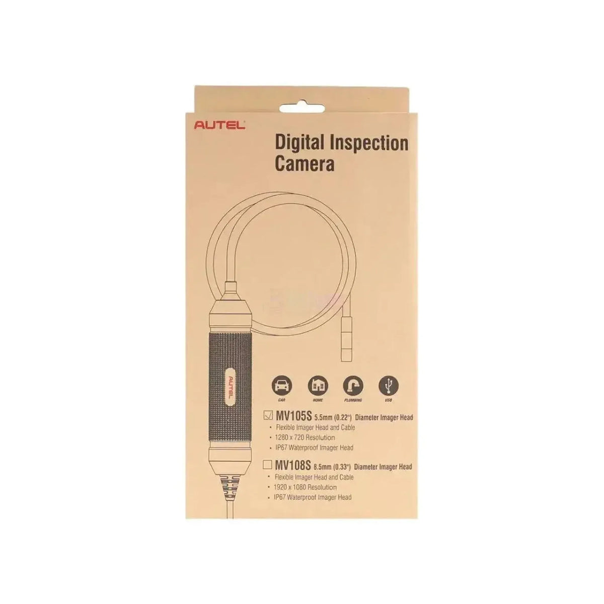 Autel MaxiVideo MV105S | Telecamera per ispezioni (5.5 mm)