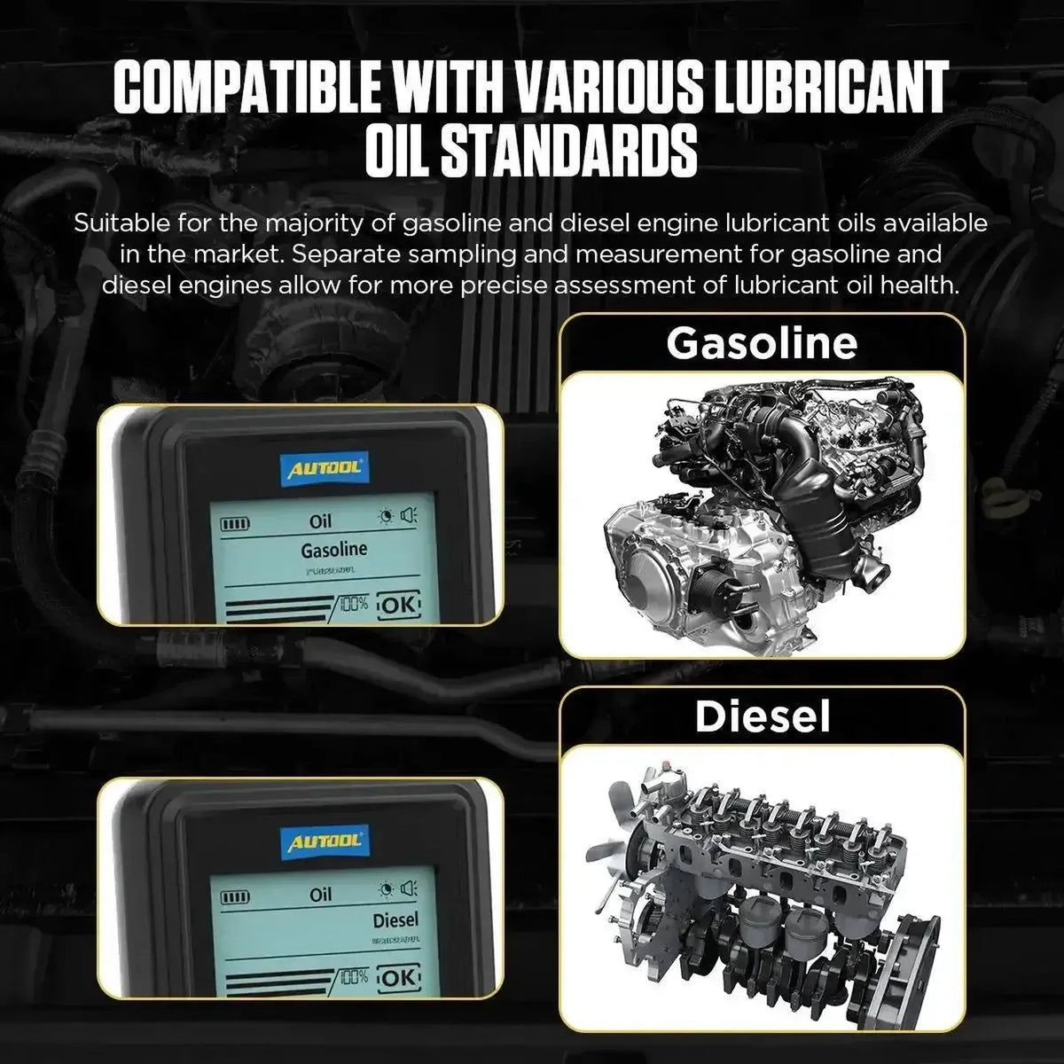 Autool AS503 | Tester Olio Motore