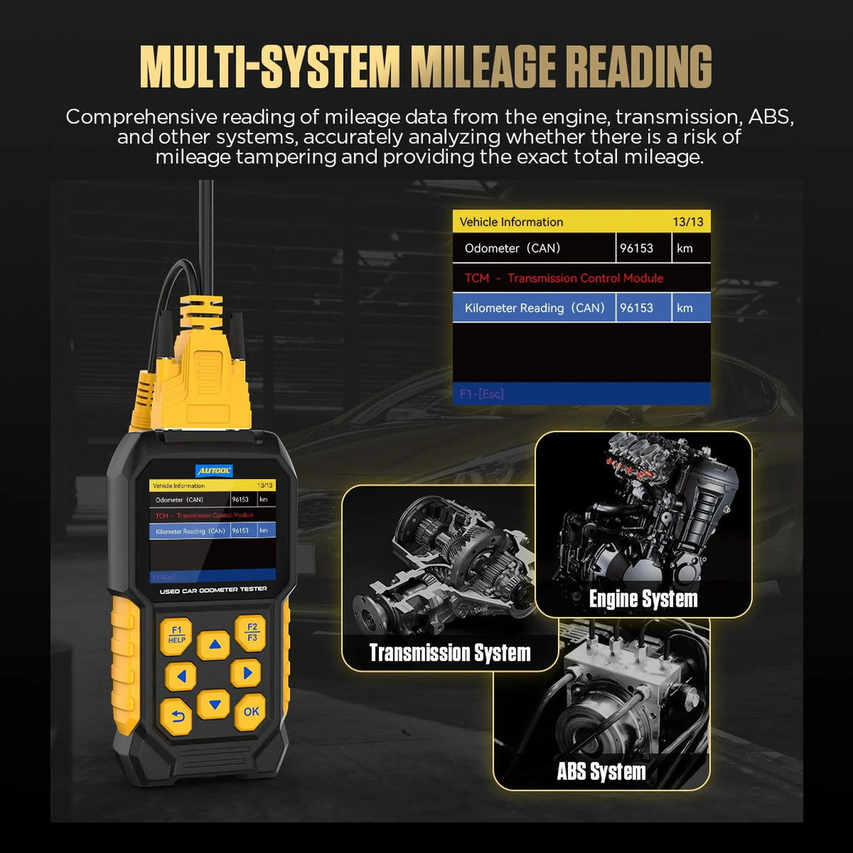 Autool CS310 | Tellerstandlezer