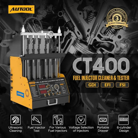 Autool CT400 | Tester Iniettori