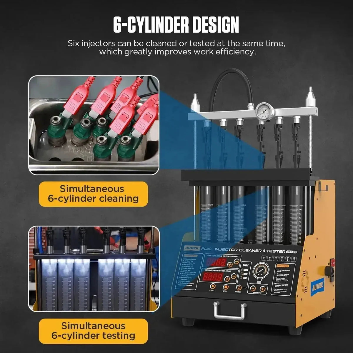 Autool CT400 | Tester Iniettori