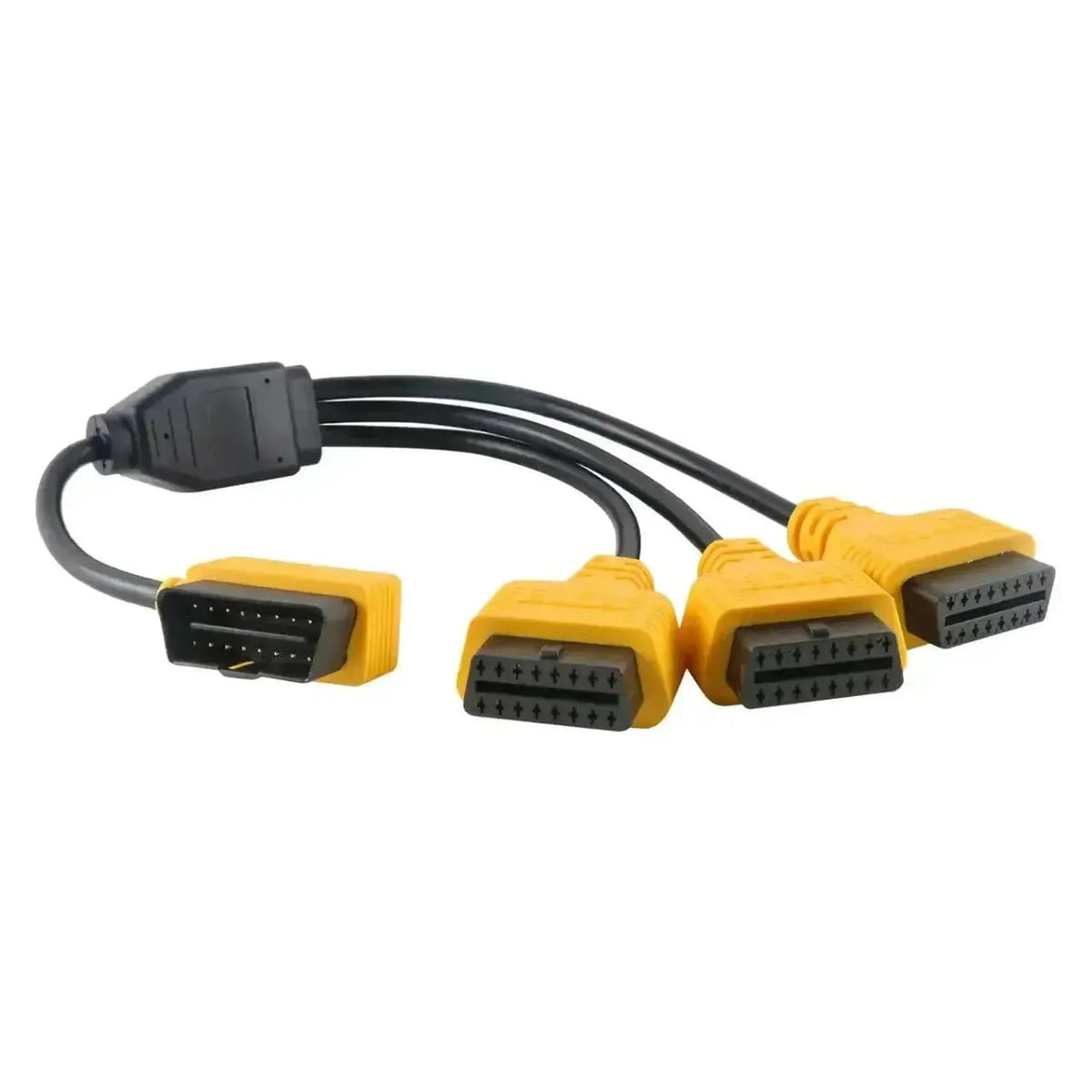 Autool (MOC262) | Cavo di estensione e splitter OBD2 a 16 pin 3-vie (50 cm) | Interfaccia