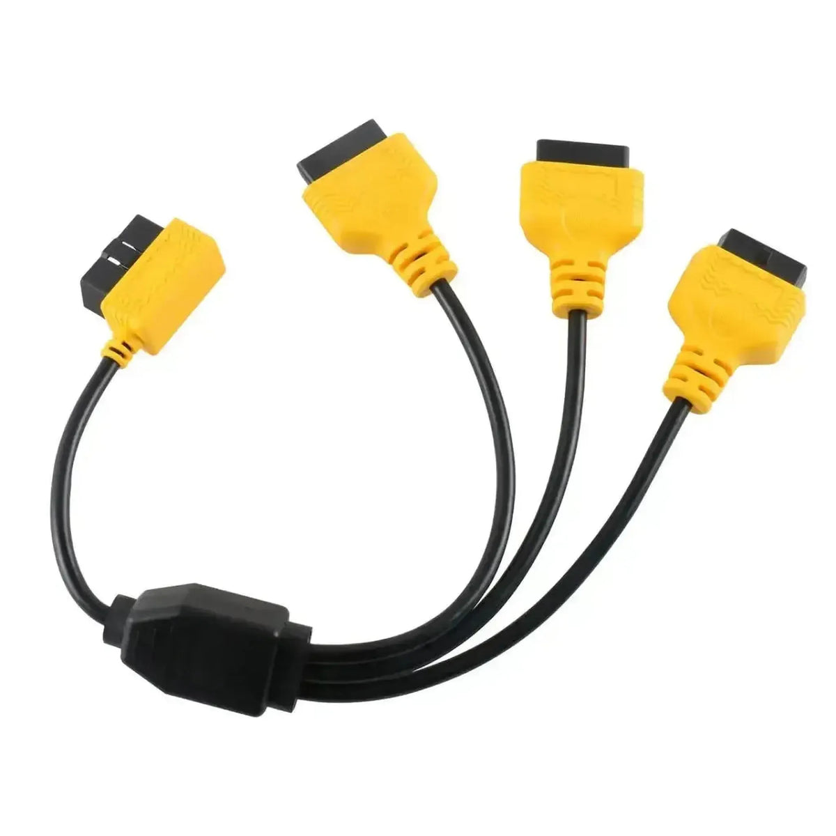 Autool (MOC262) | Cavo di estensione e splitter OBD2 a 16 pin 3-vie (50 cm) | Interfaccia