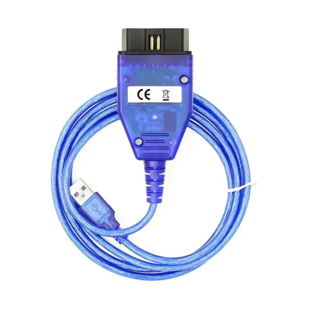 BMW K+DCAN OBD2 - Interfaccia Switch USB Cavo Blu