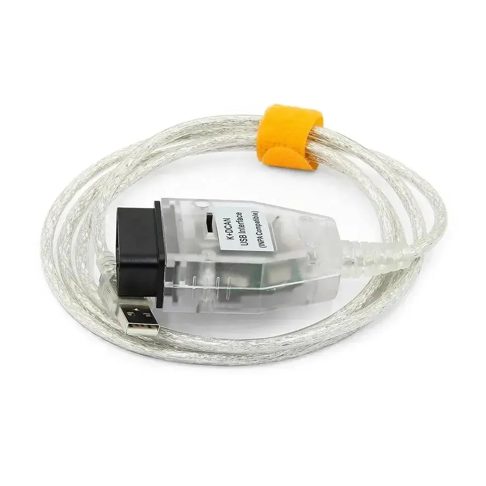 BMW K+DCAN OBD2 - Interfaccia Switch USB Cavo Bianco