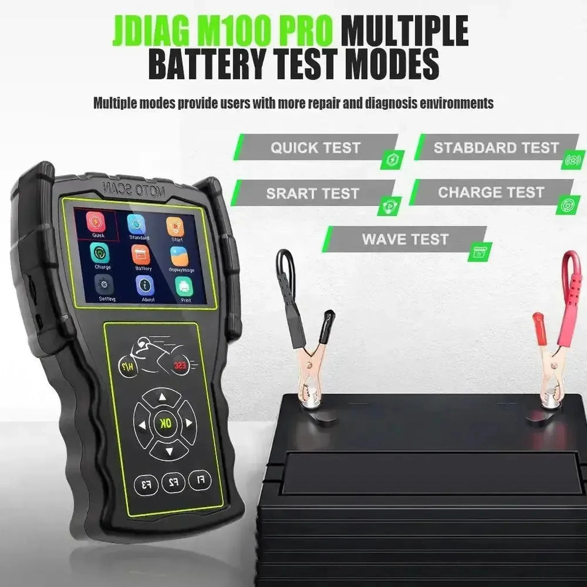 Strumento diagnostico per motocicli JDiag M100 Pro Full