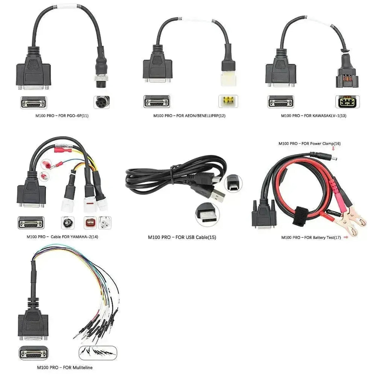 Strumento diagnostico per motocicli JDiag M100 Pro Full