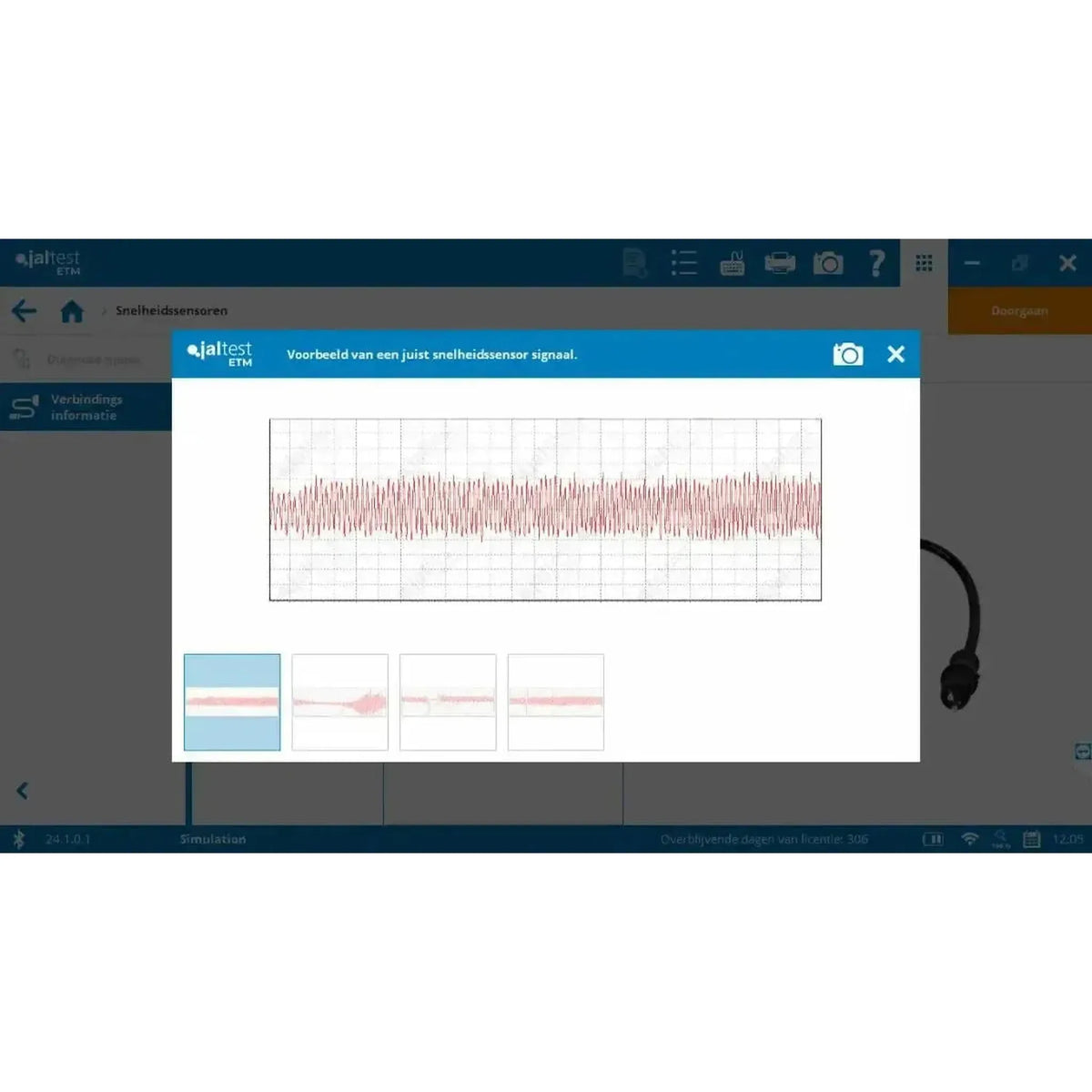 Jaltest (70001007) | ETM Interfacekabel V9 | Accessori