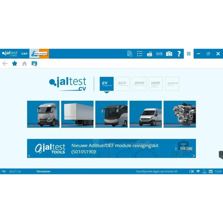 Jaltest LCV (Light Commercial Vehicle) Uitleesapparaat