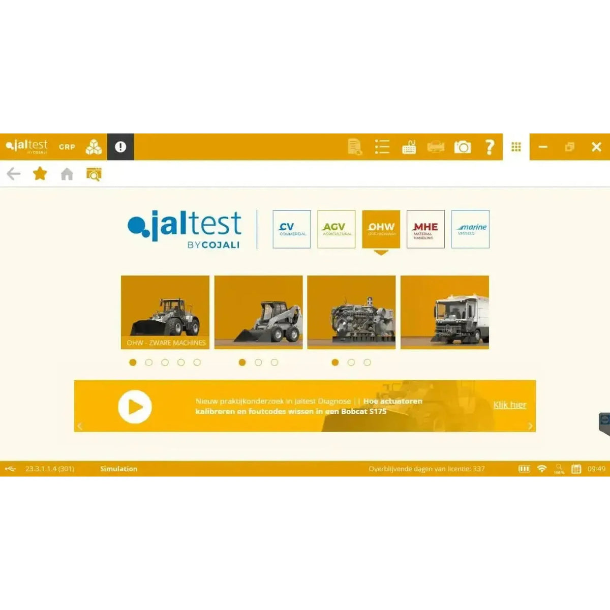 Lettore Jaltest per Veicoli da Pulizia