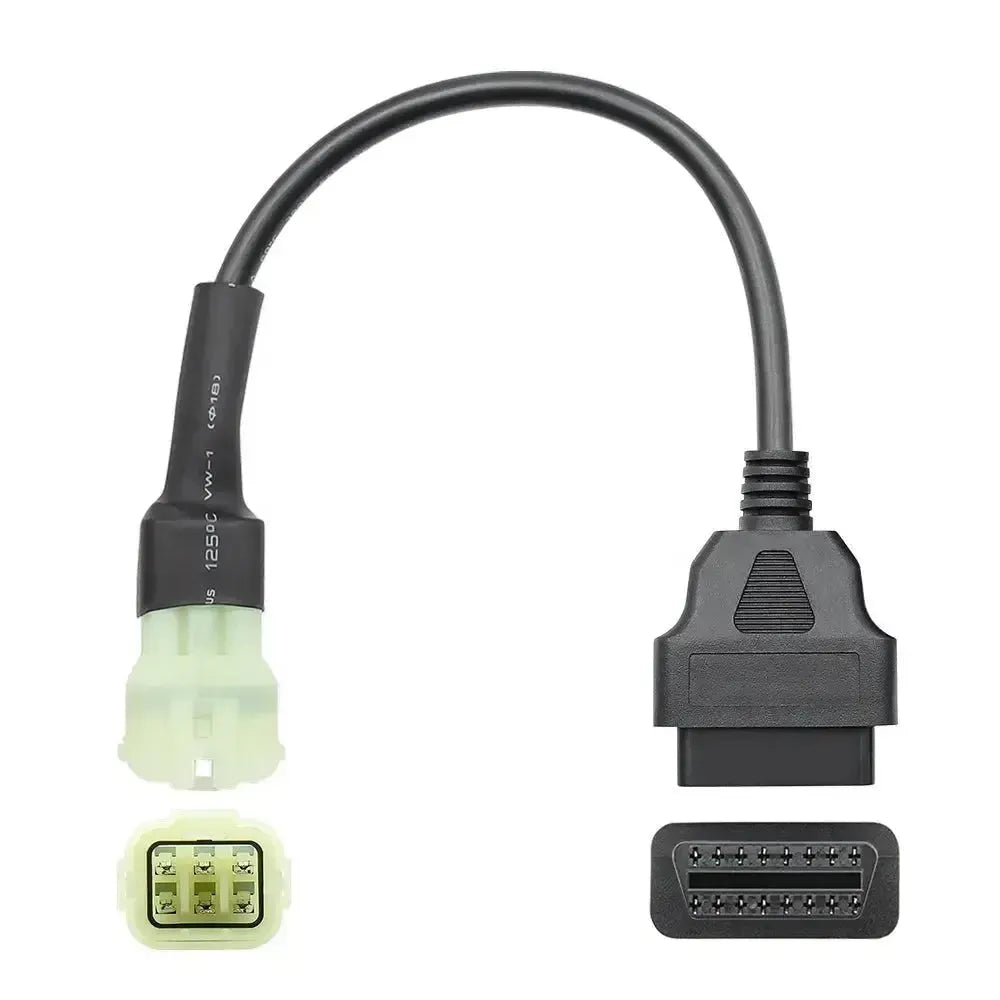KTM cavo adattatore da 6 pin OBD1 a 16 pin OBD2 – Moto