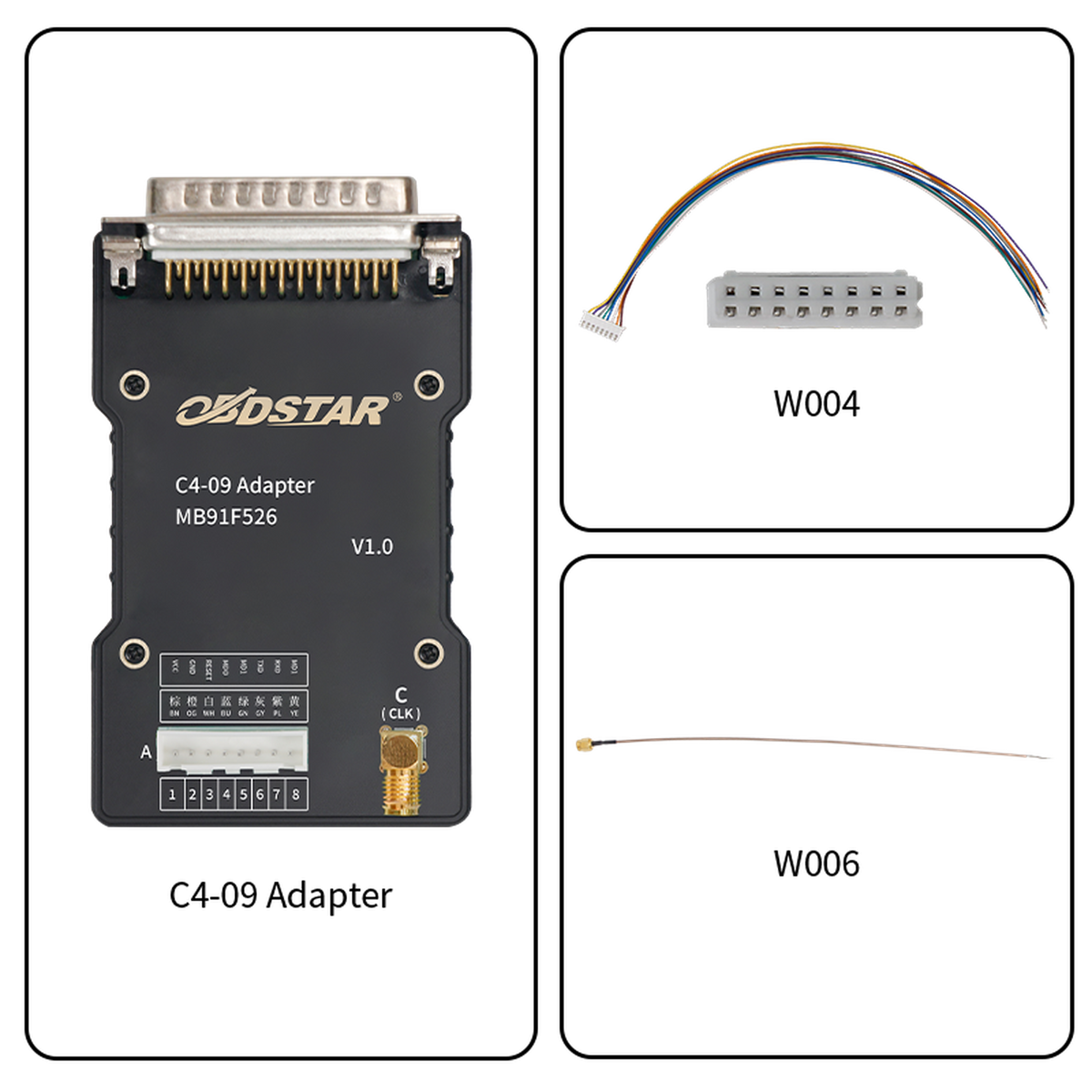 OBDSTAR (C4-09) | Adapterkit (MB91F526) | Accessori