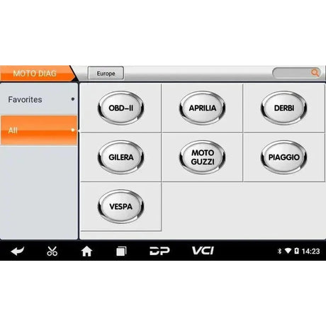 OBDSTAR IScan Polaris Multi | Strumento di diagnostica | Motociclette