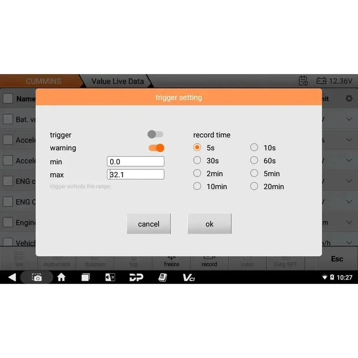 OBDSTAR IScan Pro Cummins (Marine) | Dispositivo di lettura | Barca a motore