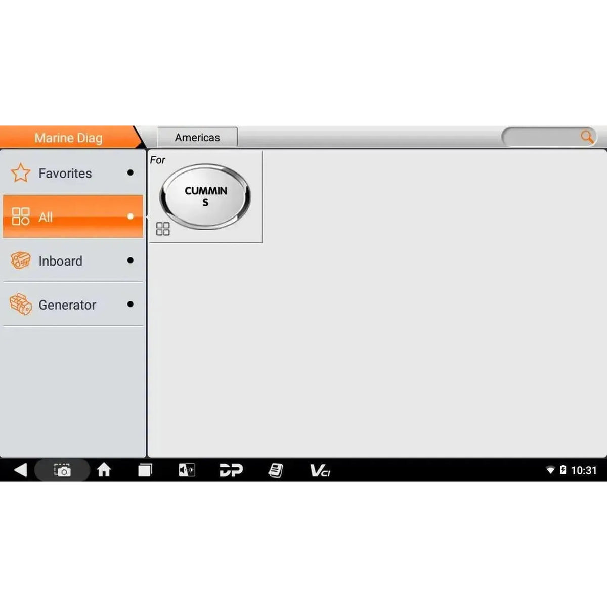 OBDSTAR IScan Pro Cummins (Marine) | Dispositivo di lettura | Barca a motore