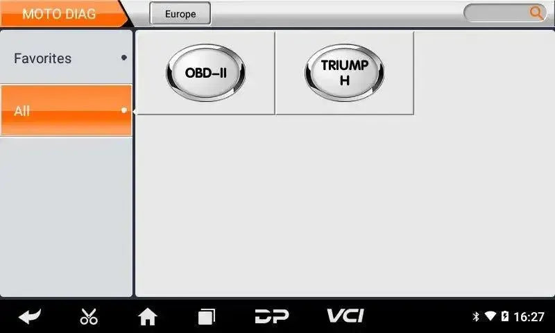 OBDSTAR IScan Triumph Moto Strumento di diagnosi