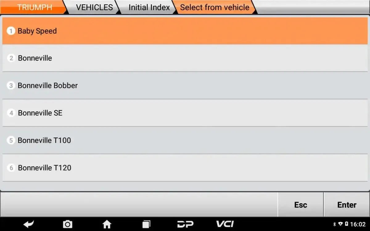 OBDSTAR IScan Triumph Moto Strumento di diagnosi